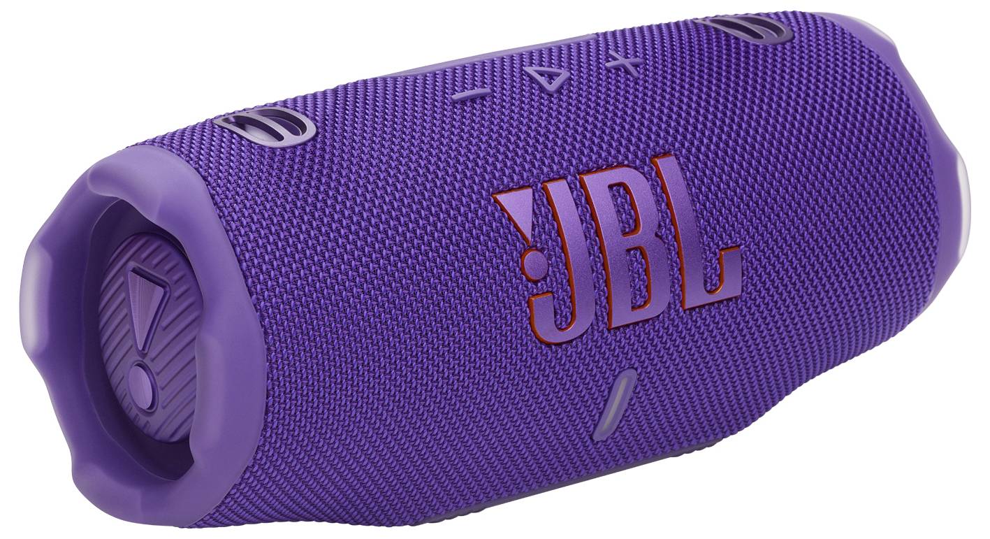 JBL Charge 6 Enceinte Bluetooth portable, étanche à la poussière, étanche à l'eau violet