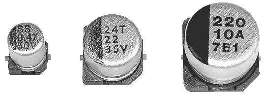 KJ Electronics Condensateur électrolytique 35 V/DC 20 % (Ø x H) 5 mm x 5.4 mm