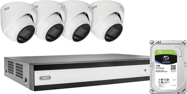 ABUS TVVR33843D filaire IP-Set de surveillance2960 x 1665 pixels