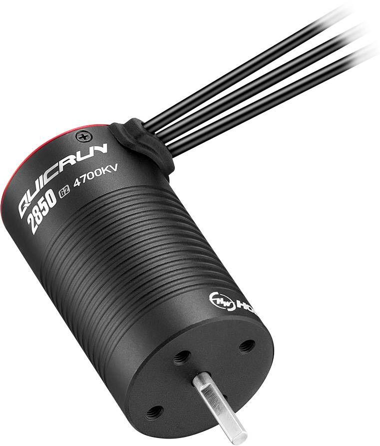 Hobbywing QuicRun 2850SL G2 4700kV Moteur de voiture sans balais (Brushless) kV (tr/min par volt): 4700