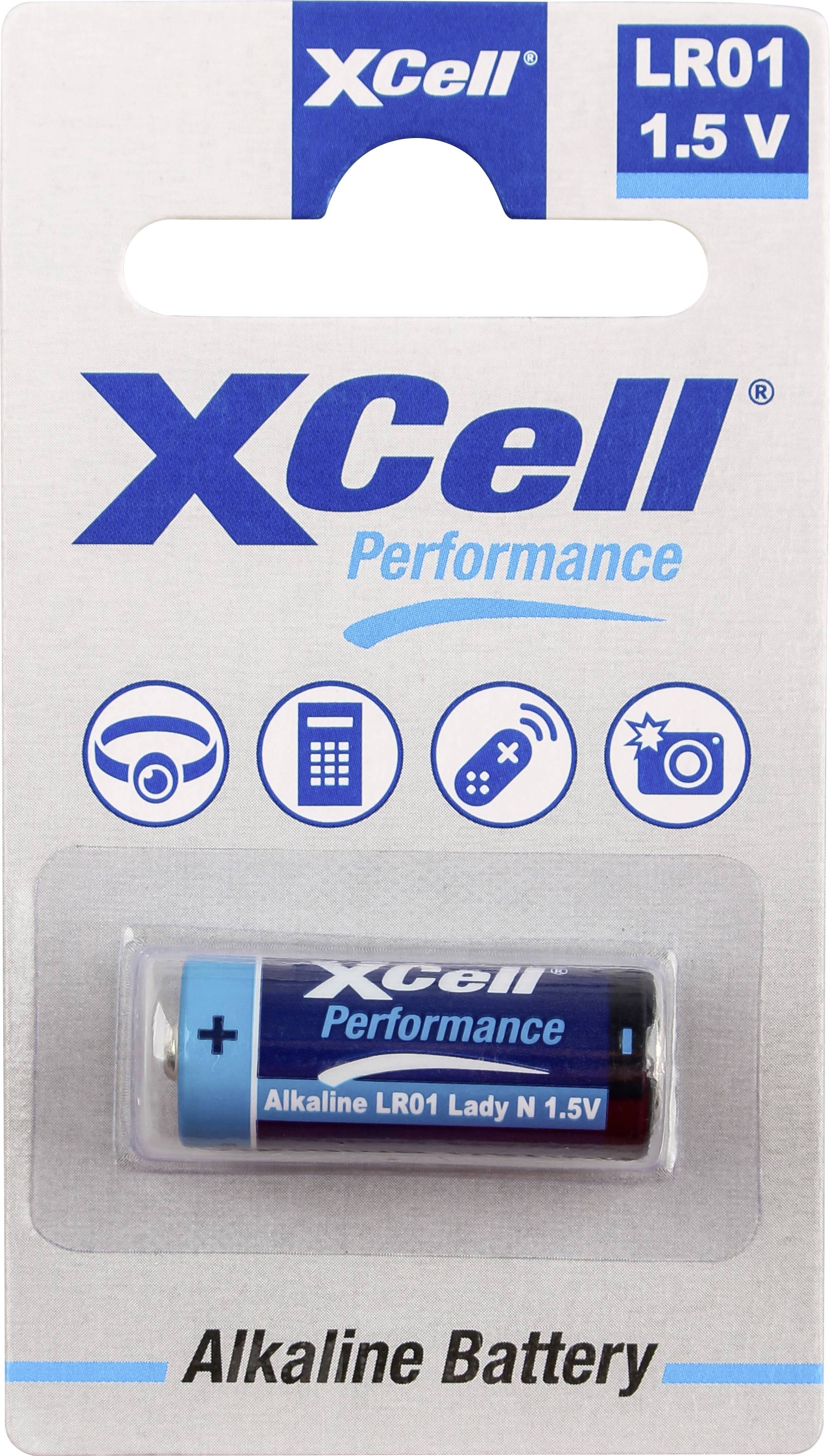XCell Pile LR1 (N) alcaline(s) 940 mAh 1.5 V