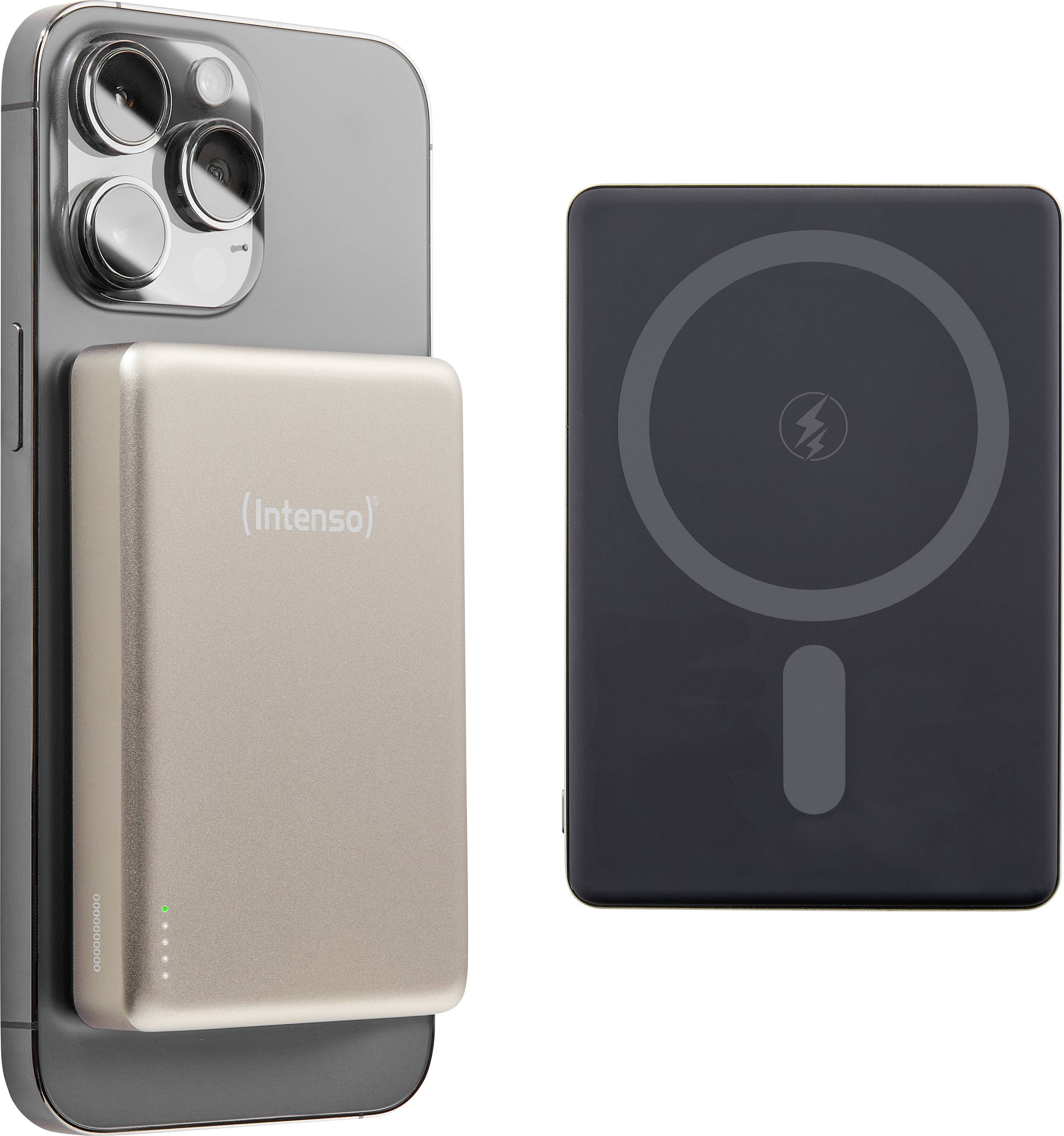 Intenso Power Bank MW10000 champagne Powerbank (batterie supplémentaire) 10000 mAh Power Delivery LiPo USB-C® champagne