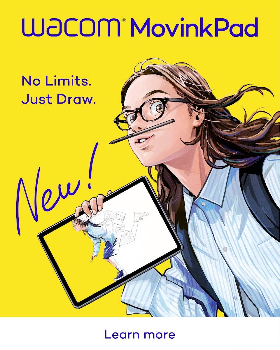 Écran à stylet créatif Ethernet, Bluetooth, Wi-Fi Wacom Wacom MovinkPad 11 gris-argent