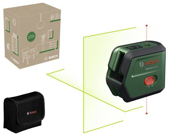 Bosch Home and Garden AdvancedLevel 2G Laser en croix