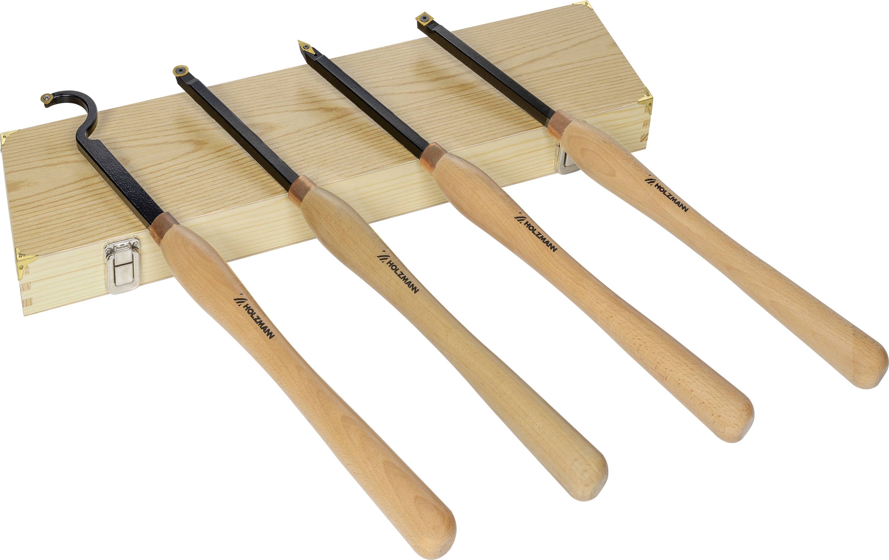 Holzmann Maschinen H4TLGXL Jeu d'outils de tournage