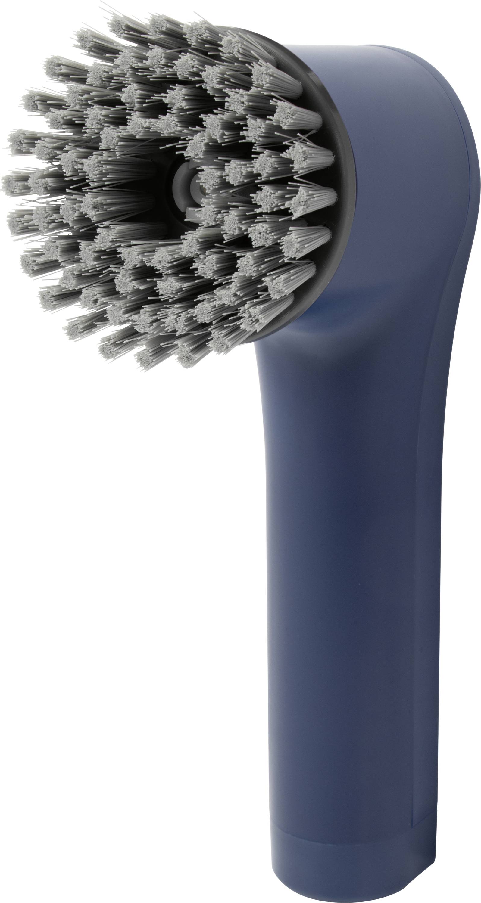 Embout de brosse de nettoyage électrique avec des poils denses, conçu pour un récurage efficace sur différentes surfaces.