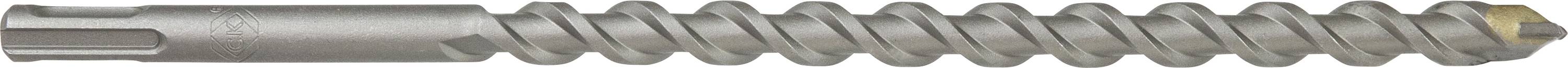 Une vis métallique à tête hexagonale, dotée de filets hélicoïdaux tranchants et d'une pointe, conçue pour être utilisée dans la construction ou la fixation de machines.