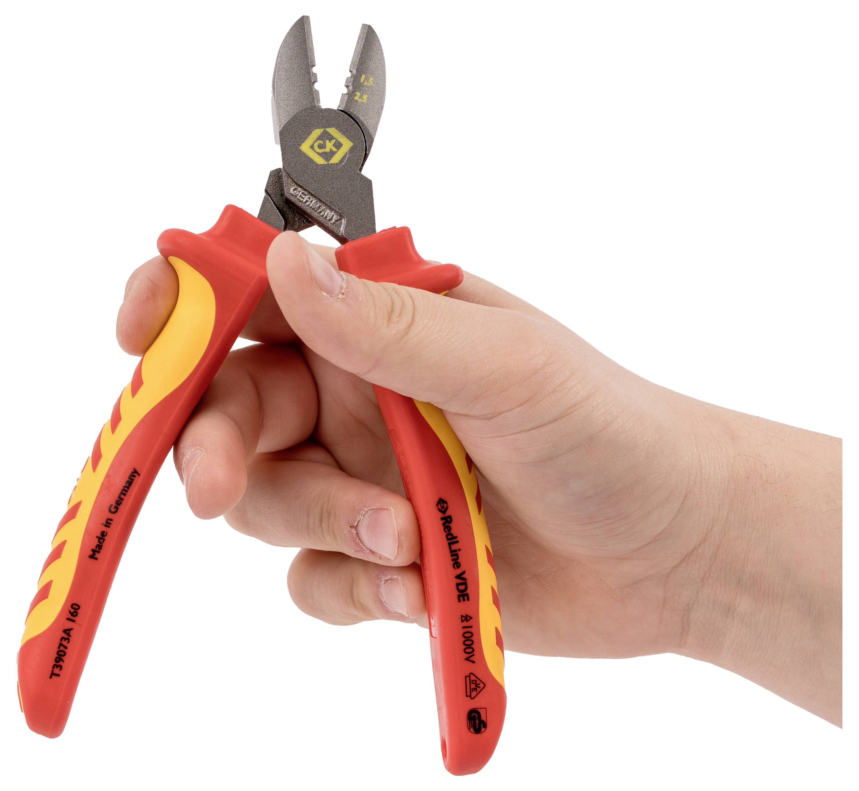 C.K T39073A 160-RND universel Pince coupante diagonale 160 mm