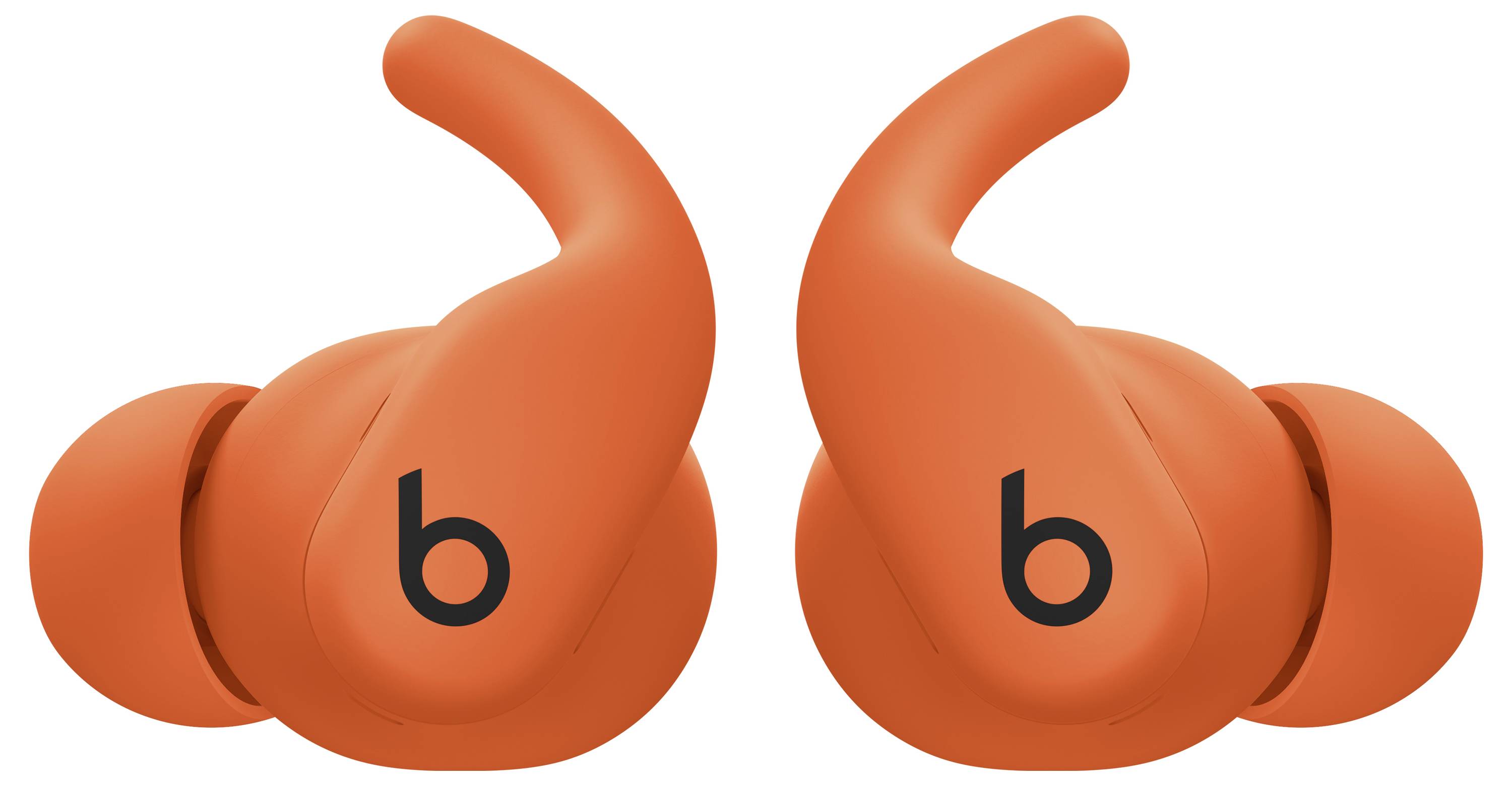 Beats Powerbeats Fit Écouteurs intra-auriculaires orange criard Noise Cancelling boîtier de charge pour le sport