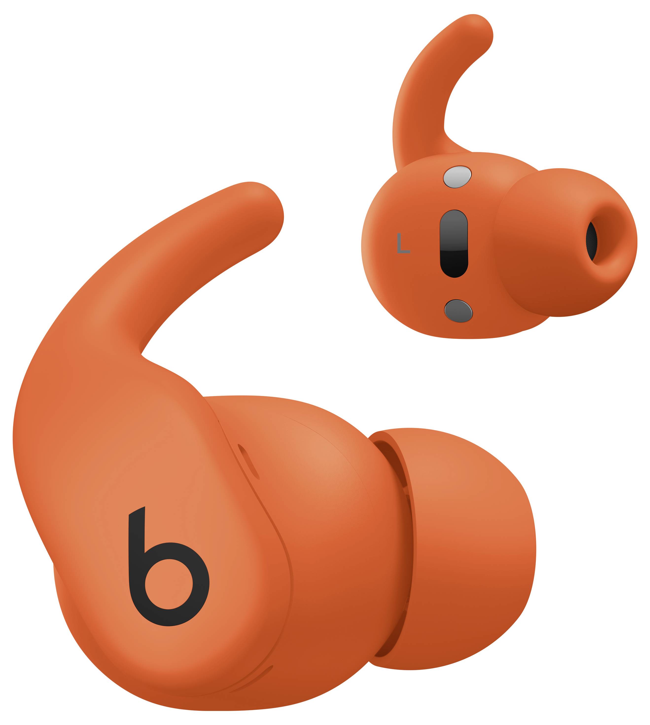 Beats Powerbeats Fit Écouteurs intra-auriculaires orange criard Noise Cancelling boîtier de charge pour le sport
