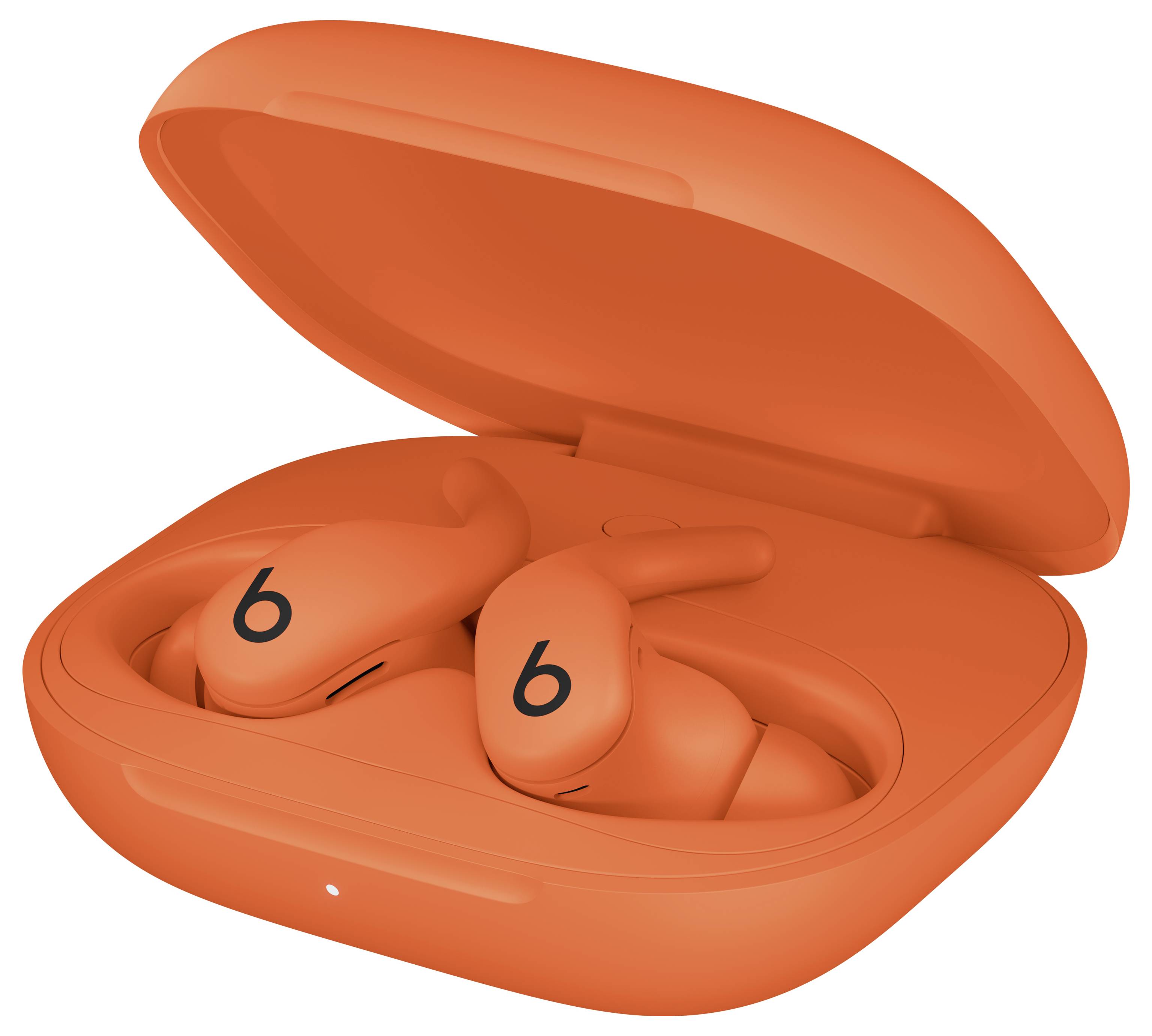 Beats Powerbeats Fit Écouteurs intra-auriculaires orange criard Noise Cancelling boîtier de charge pour le sport