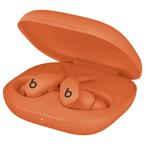 Beats Powerbeats Fit Écouteurs intra-auriculaires orange criard Noise Cancelling boîtier de charge pour le sport Beats Powerbeats Fit Écouteurs intra-auriculaires orange criard Noise Cancelling boîtier de charge pour le sport