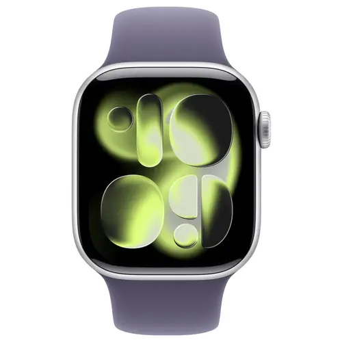 Apple Watch Series 11 GPS 42 mm boîtier en aluminium bracelet de sport violet brumeux S/M Apple Watch Series 11 GPS 42 mm boîtier en aluminium bracelet de sport violet brumeux S/M