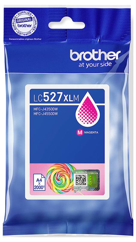 Brother Encre Brother LC527XLM - Hohe Ergiebigkeit - M d'origine magenta LC527XLM