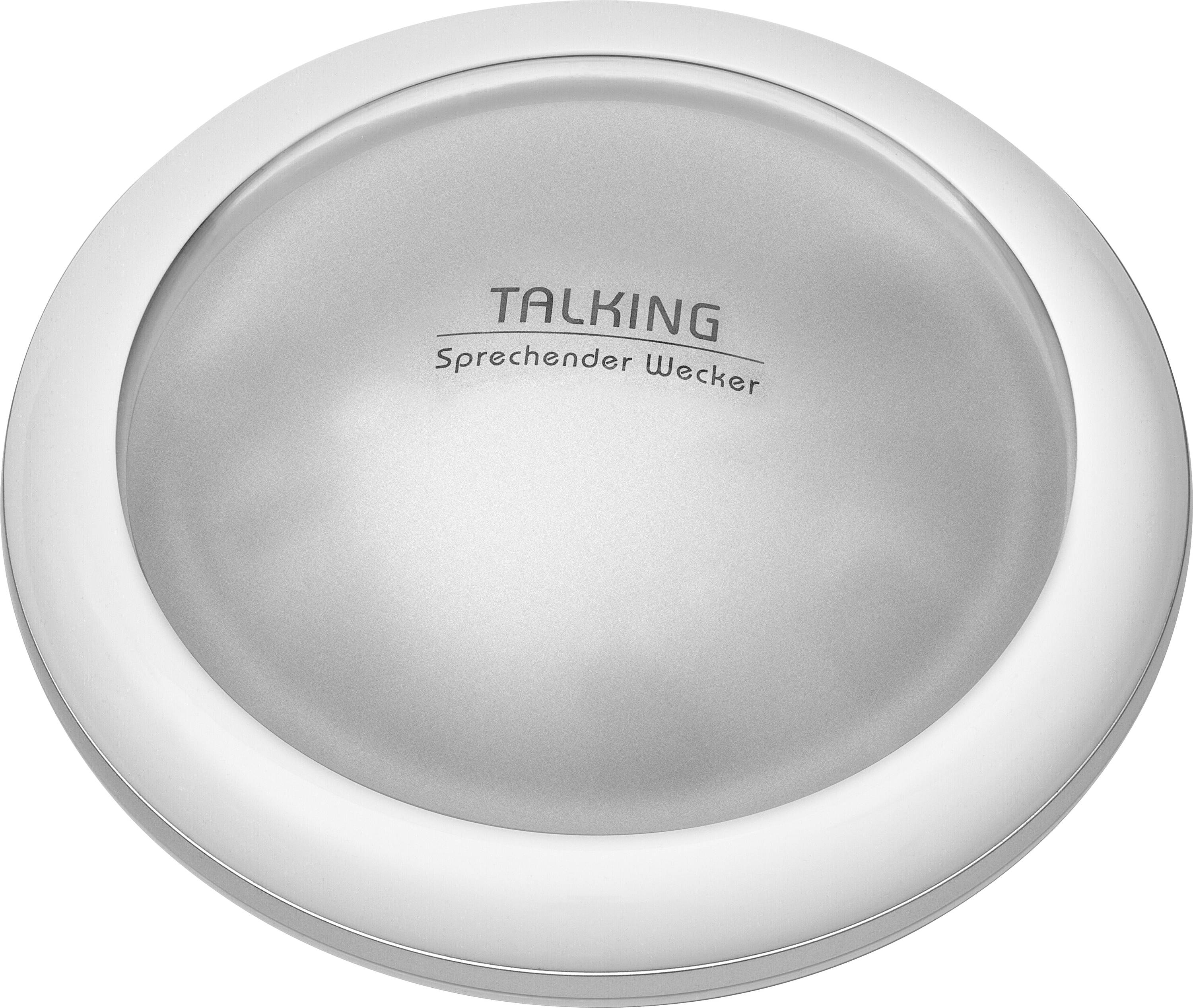 TFA Dostmann 60.2565.54 radiopiloté(e) Réveil argent Heures de réveil 1