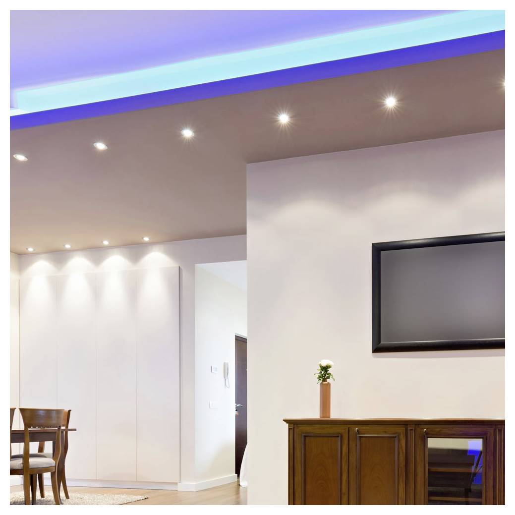 V-TAC 218796 LED SMD CEE F (A - G) GU10 10 W = 70 W blanc lumière du jour