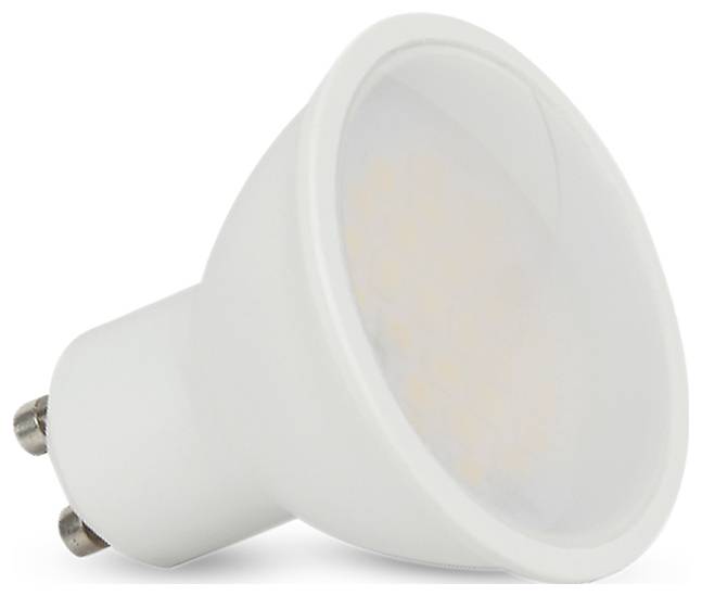 V-TAC 218806 LED SMD CEE F (A - G) GU10 10 W = 70 W blanc