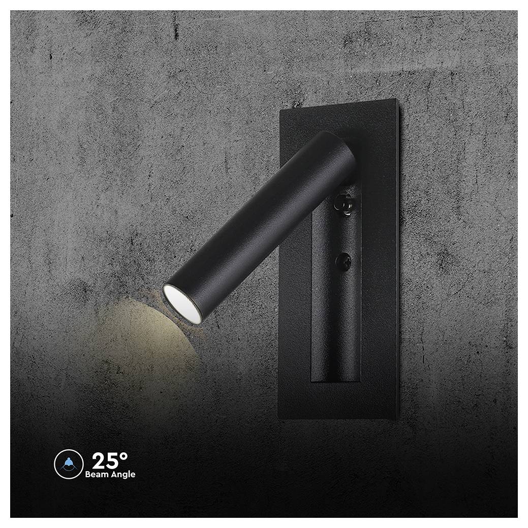 V-TAC 239996 Lampe de chevet 2 W blanc chaud CEE: G (A - G)