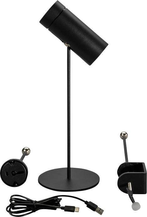 Konstsmide 7844-750 Multi Lampe de poche LED sans fil noir