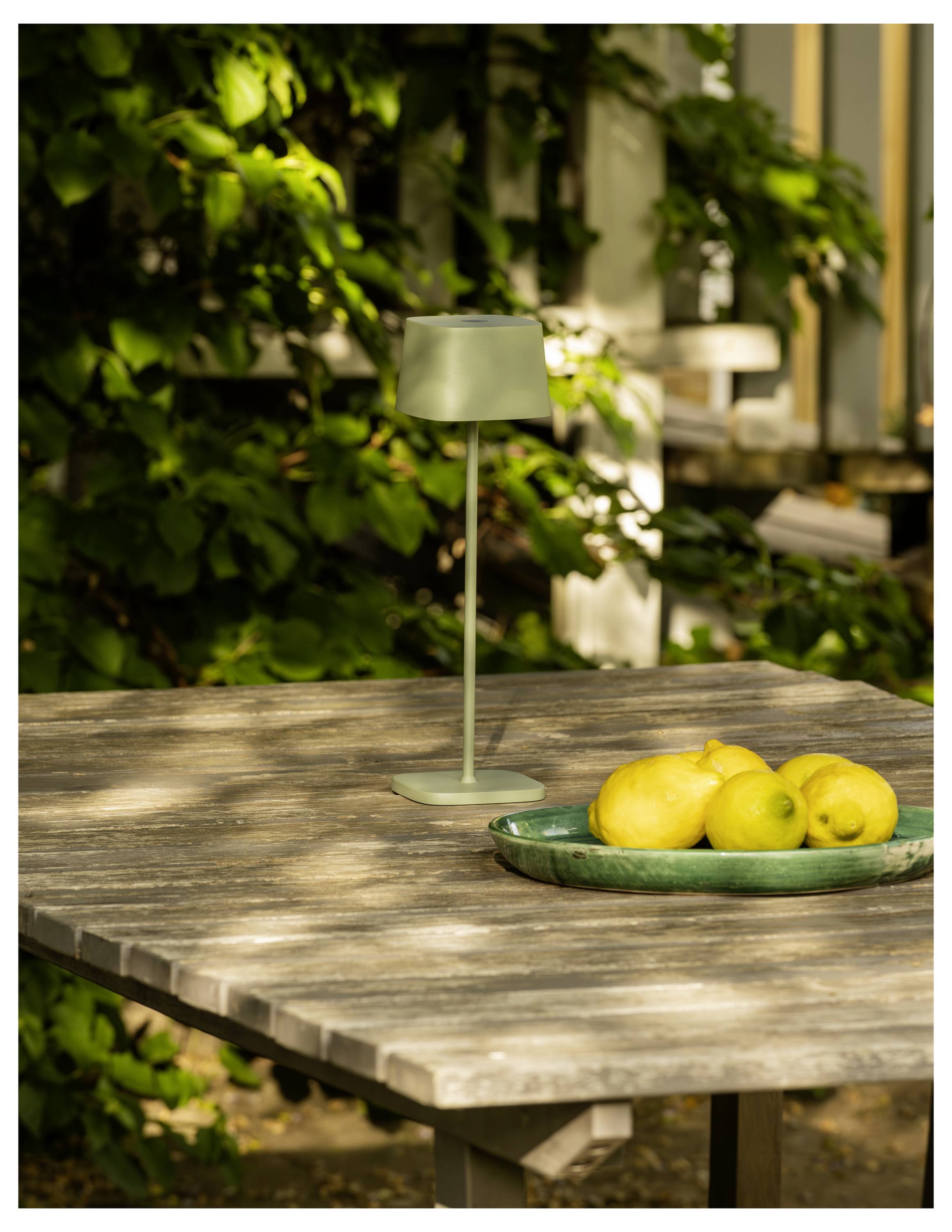 Konstsmide 7814-630 Capri Lampe de poche LED sans fil vert-gris