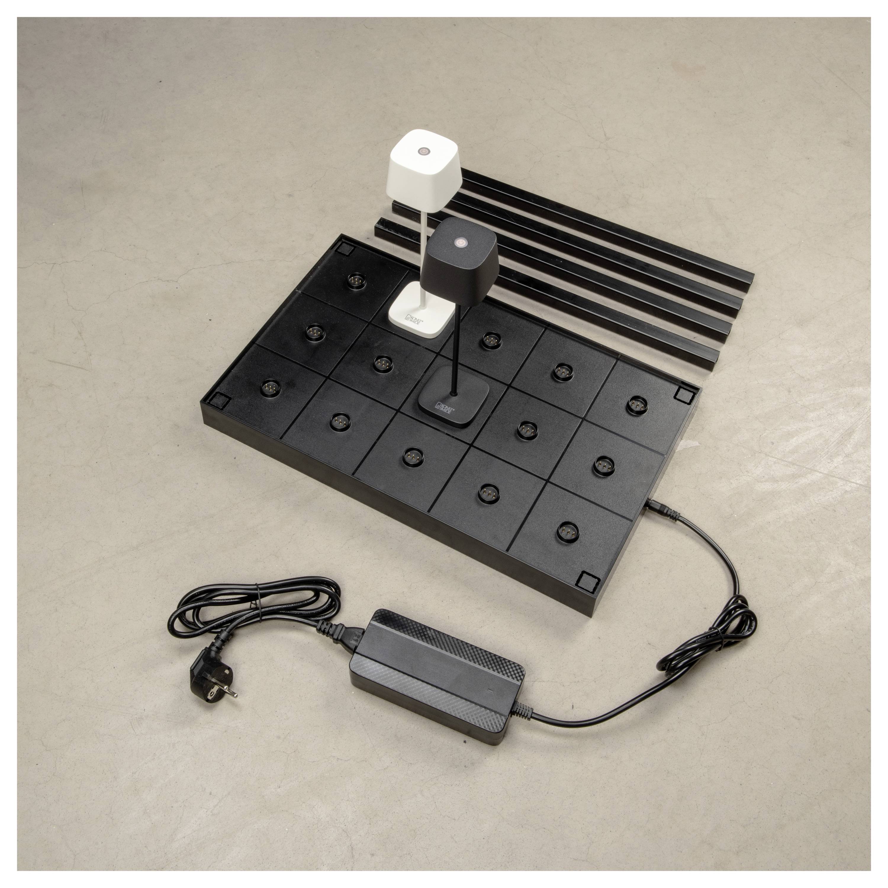 Konstsmide 7836-750 Ladestation 9 V noir