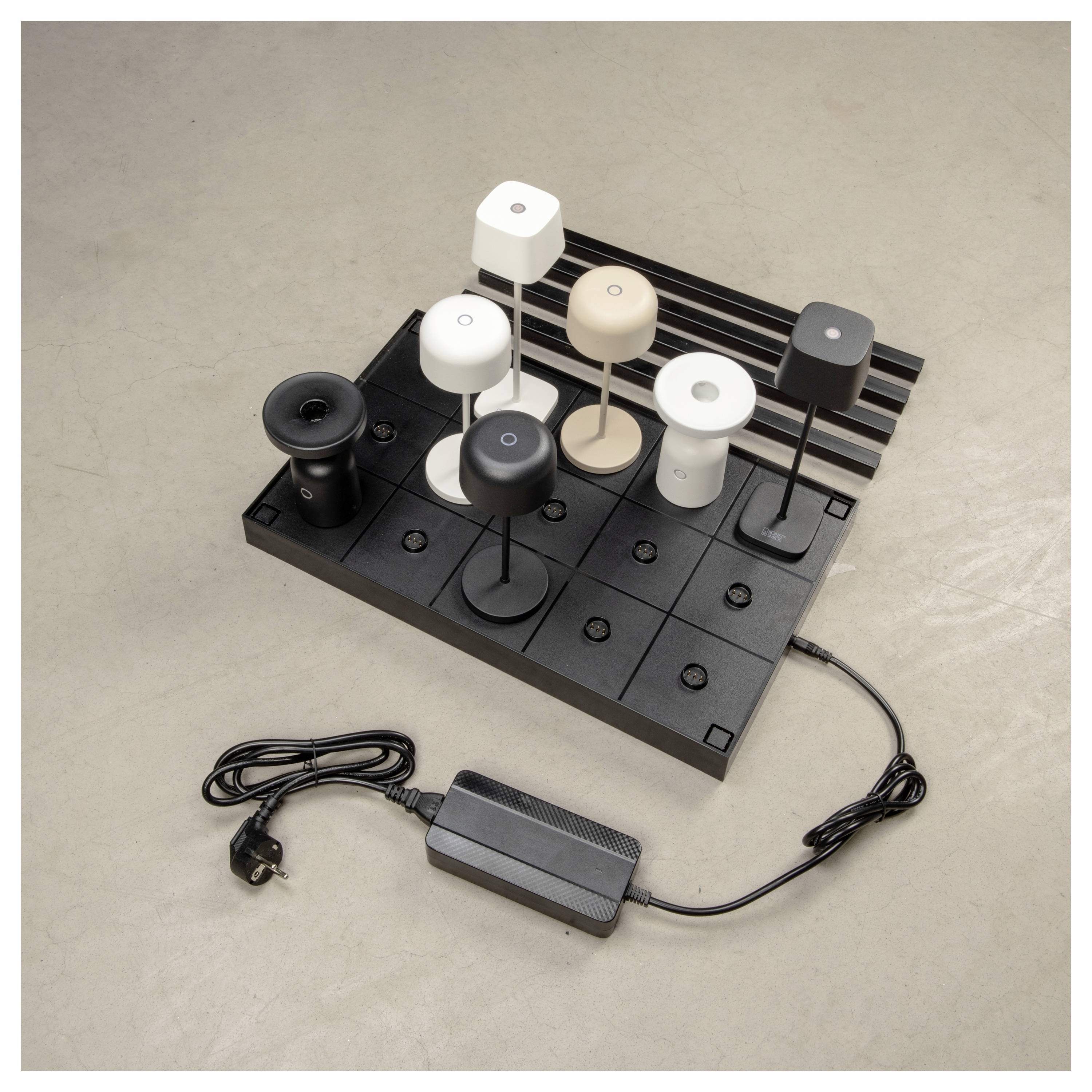 Konstsmide 7836-750 Ladestation 9 V noir