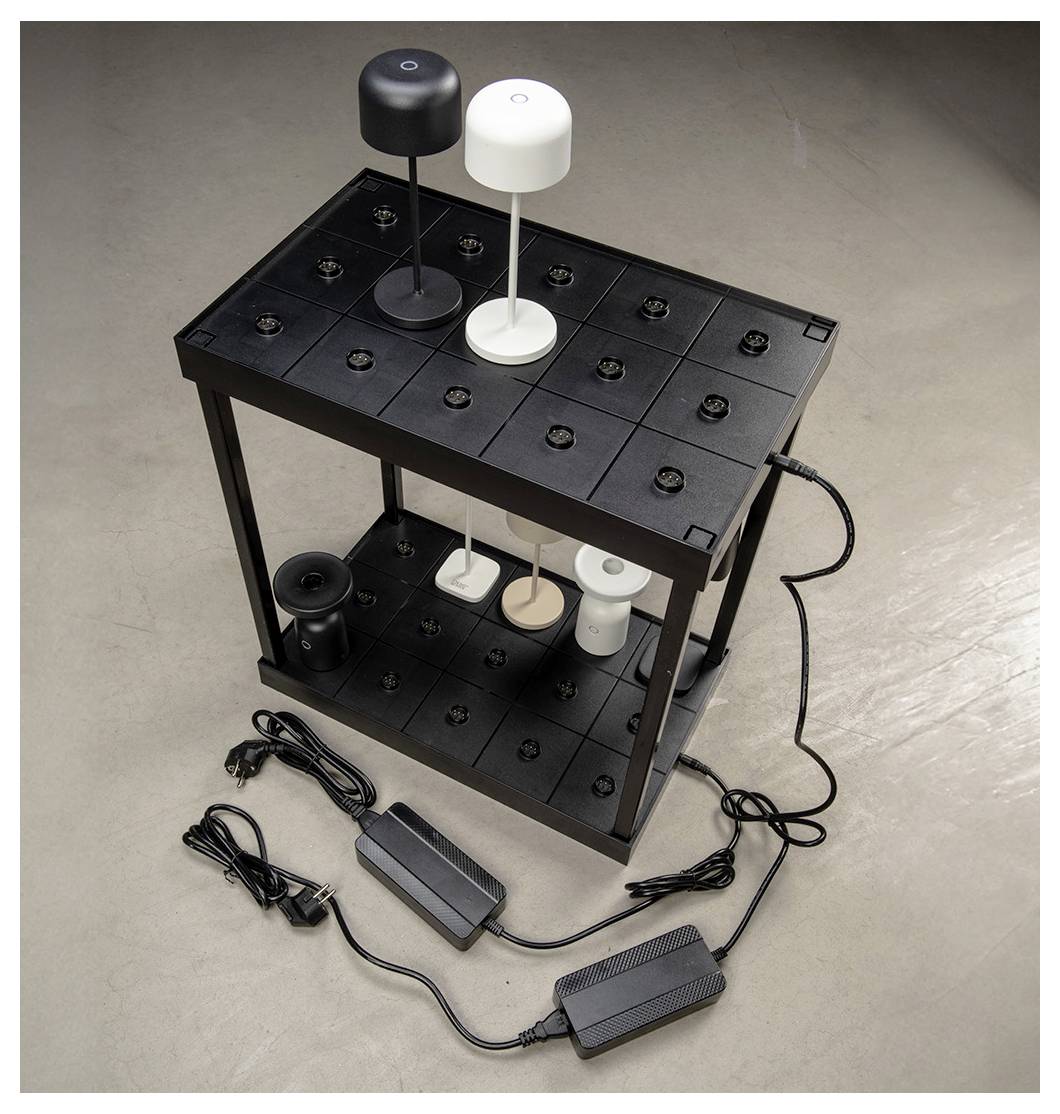 Konstsmide 7836-750 Ladestation 9 V noir