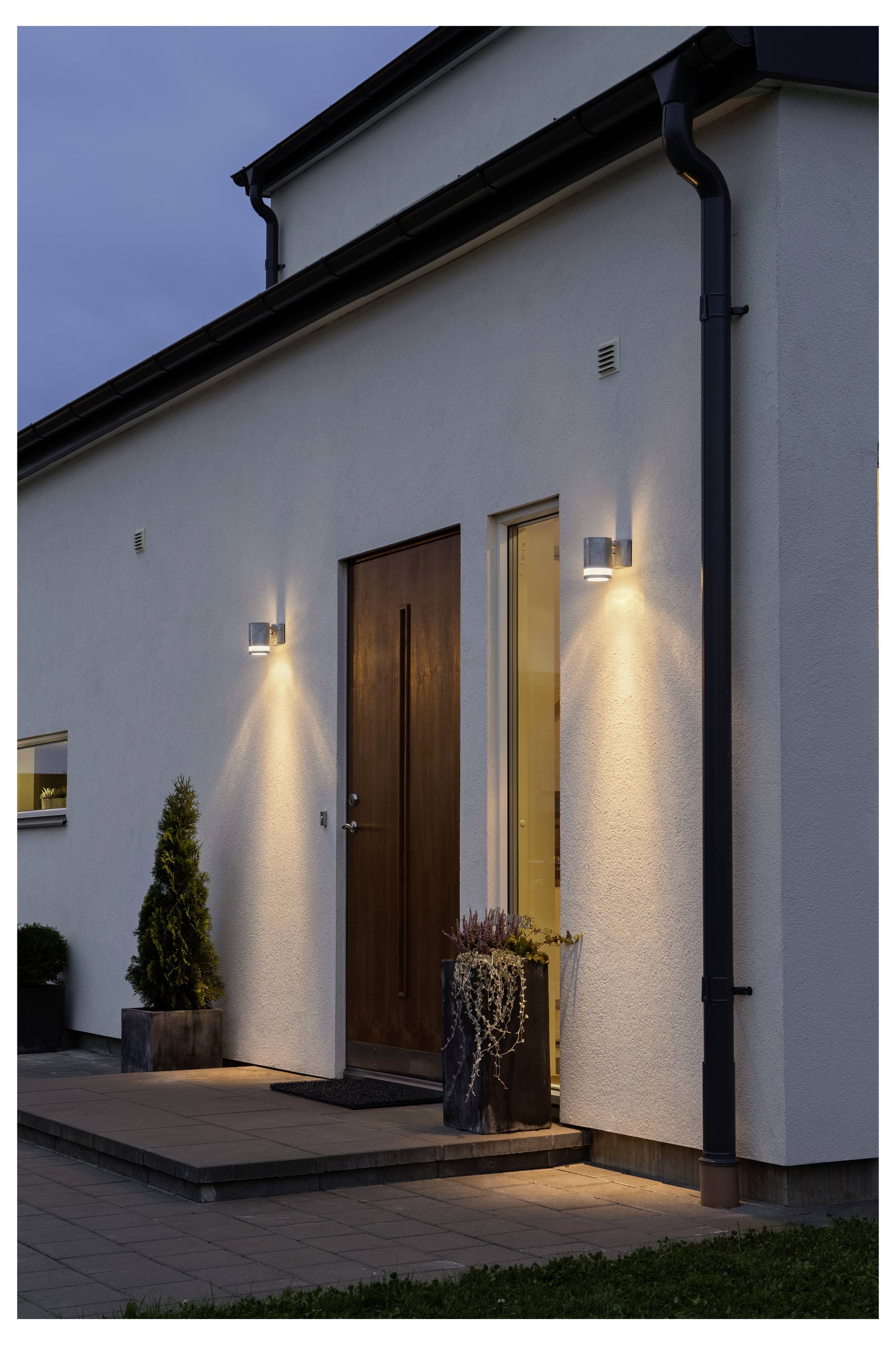 Konstsmide Modena 7511-320 Applique extérieure GU10 35 W Galvanisé