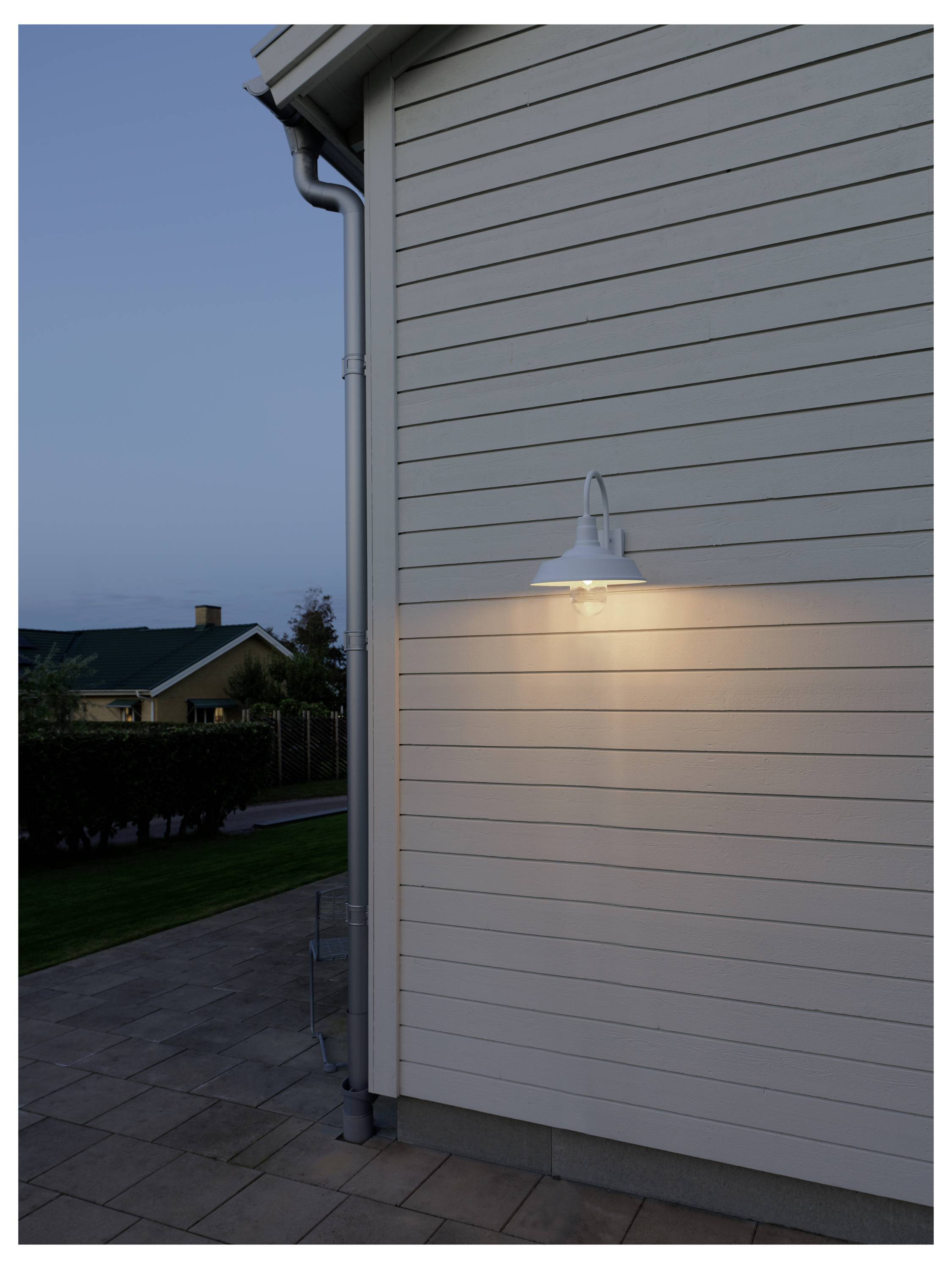 Konstsmide Trapani 7354-250 Applique extérieure E27 20 W blanc