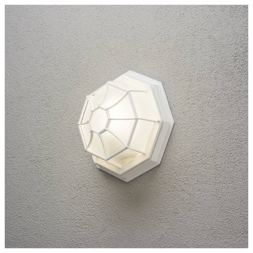 Konstsmide 7091-250 Applique extérieure E27 60 W blanc