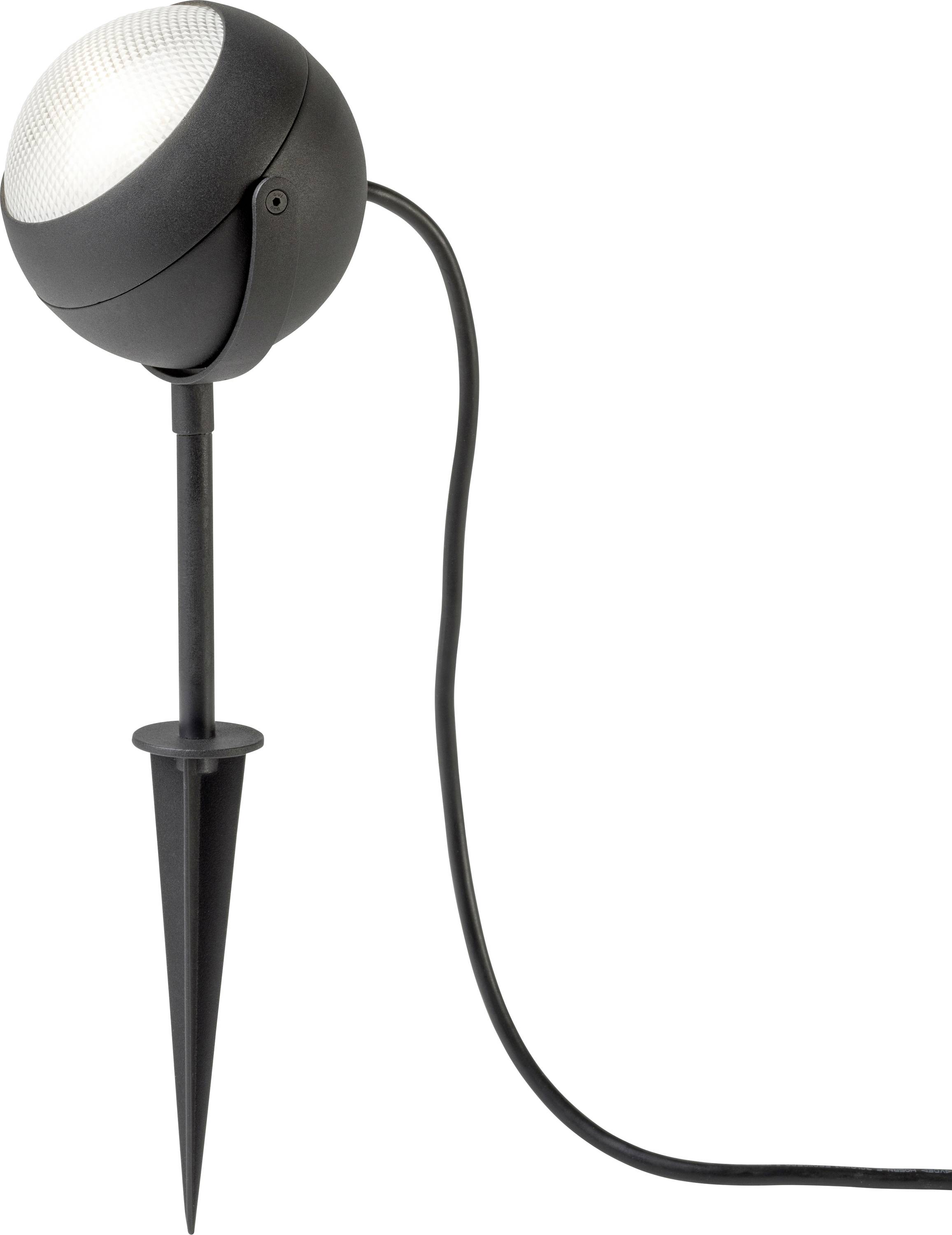 Konstsmide 7529-750 Lecce Projecteur à LED de jardin CEE: G (A - G) LED 4 W noir