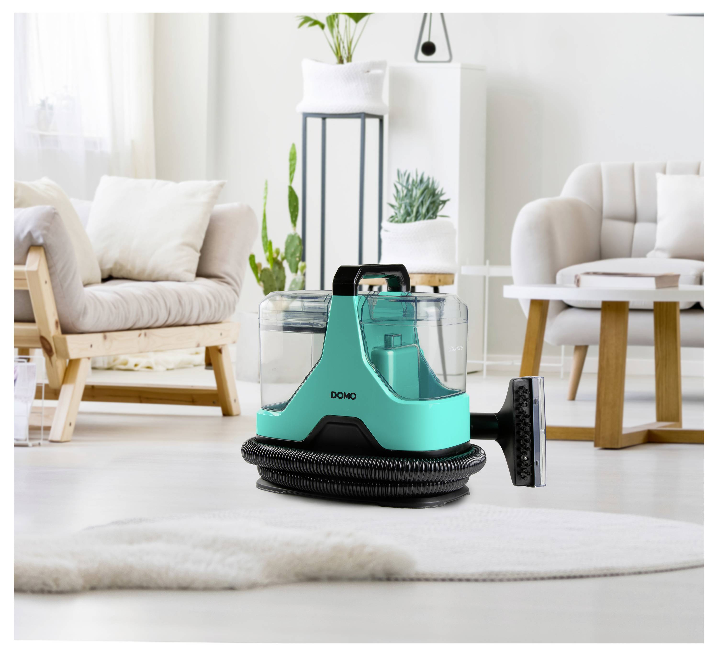 DOMO MULTIFUNKTIONALER FLECKENREINIGER Nettoyeur vapeur DO250SC 600 W vert 2 réservoirs à eau