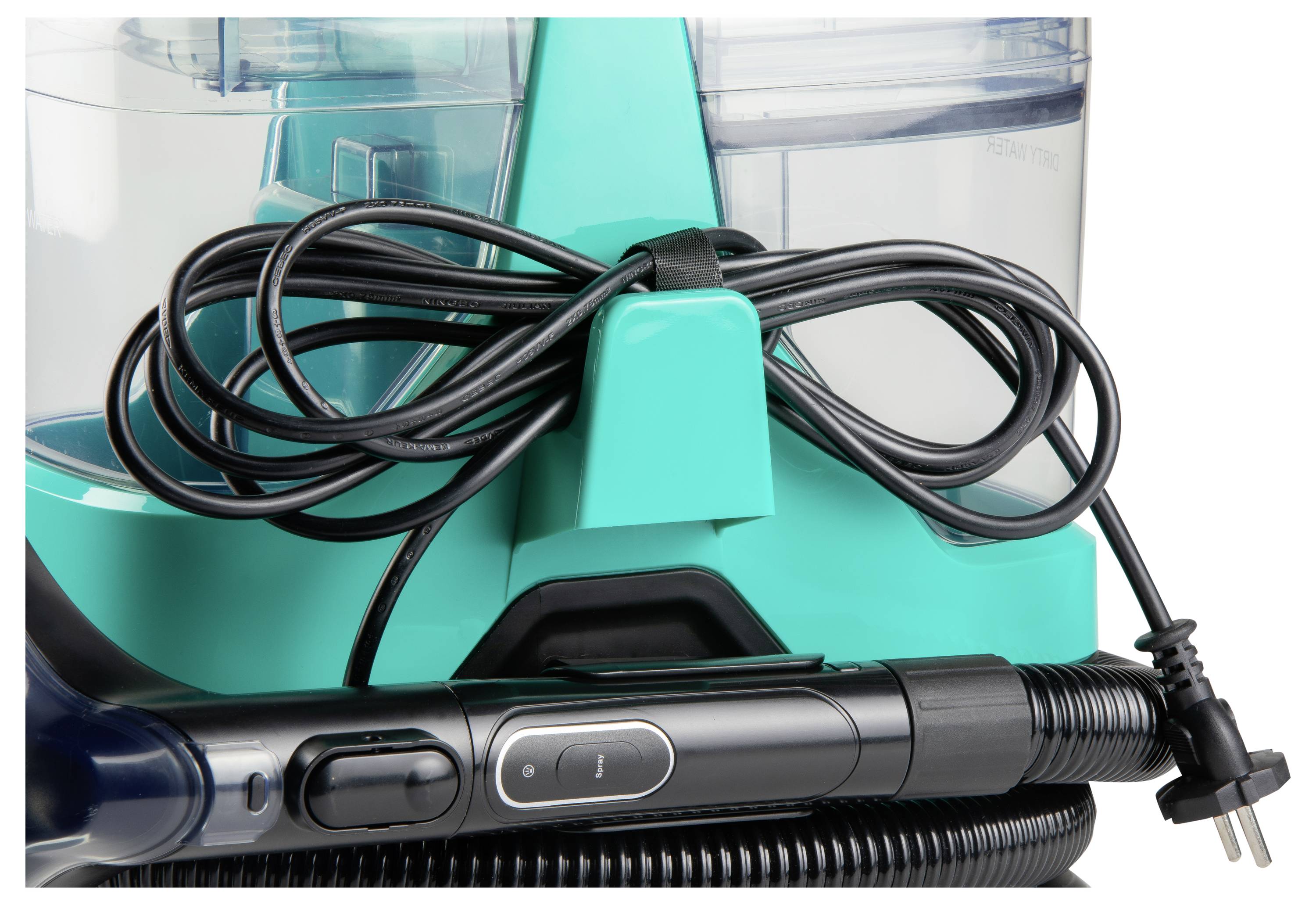 DOMO MULTIFUNKTIONALER FLECKENREINIGER Nettoyeur vapeur DO250SC 600 W vert 2 réservoirs à eau