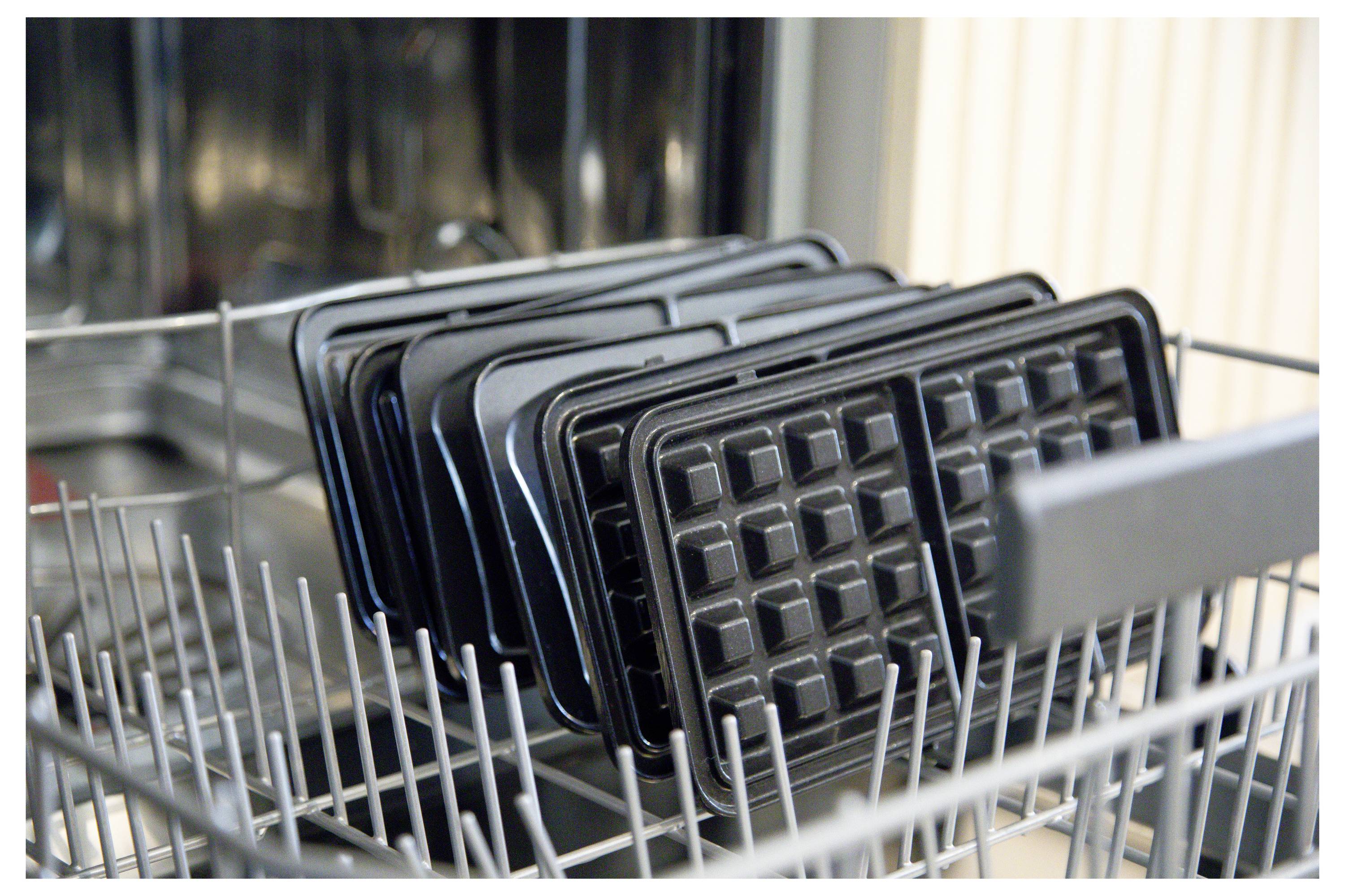 DOMO SANDWICH-WAFFLE-GRILL 3-IN-1 Gaufrier vert cendré