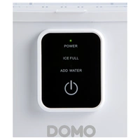 DOMO EISWÜRFELMASCHINE, 0.8L, 12kg in 24Std. Machine à glaçons 0.8 l DOMO EISWÜRFELMASCHINE, 0.8L, 12kg in 24Std. Machine à glaçons 0.8 l