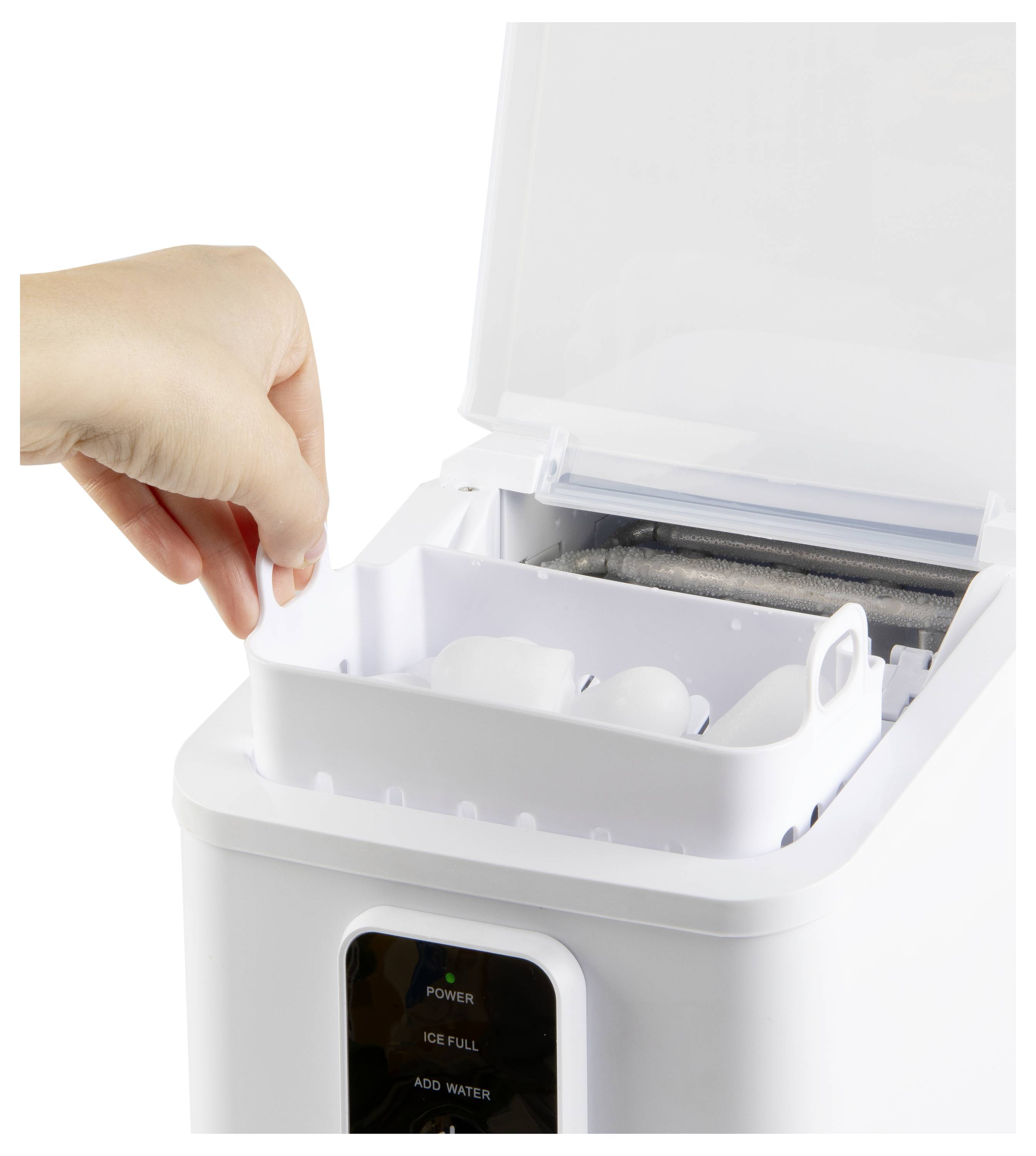 DOMO EISWÜRFELMASCHINE, 0.8L, 12kg in 24Std. Machine à glaçons 0.8 l