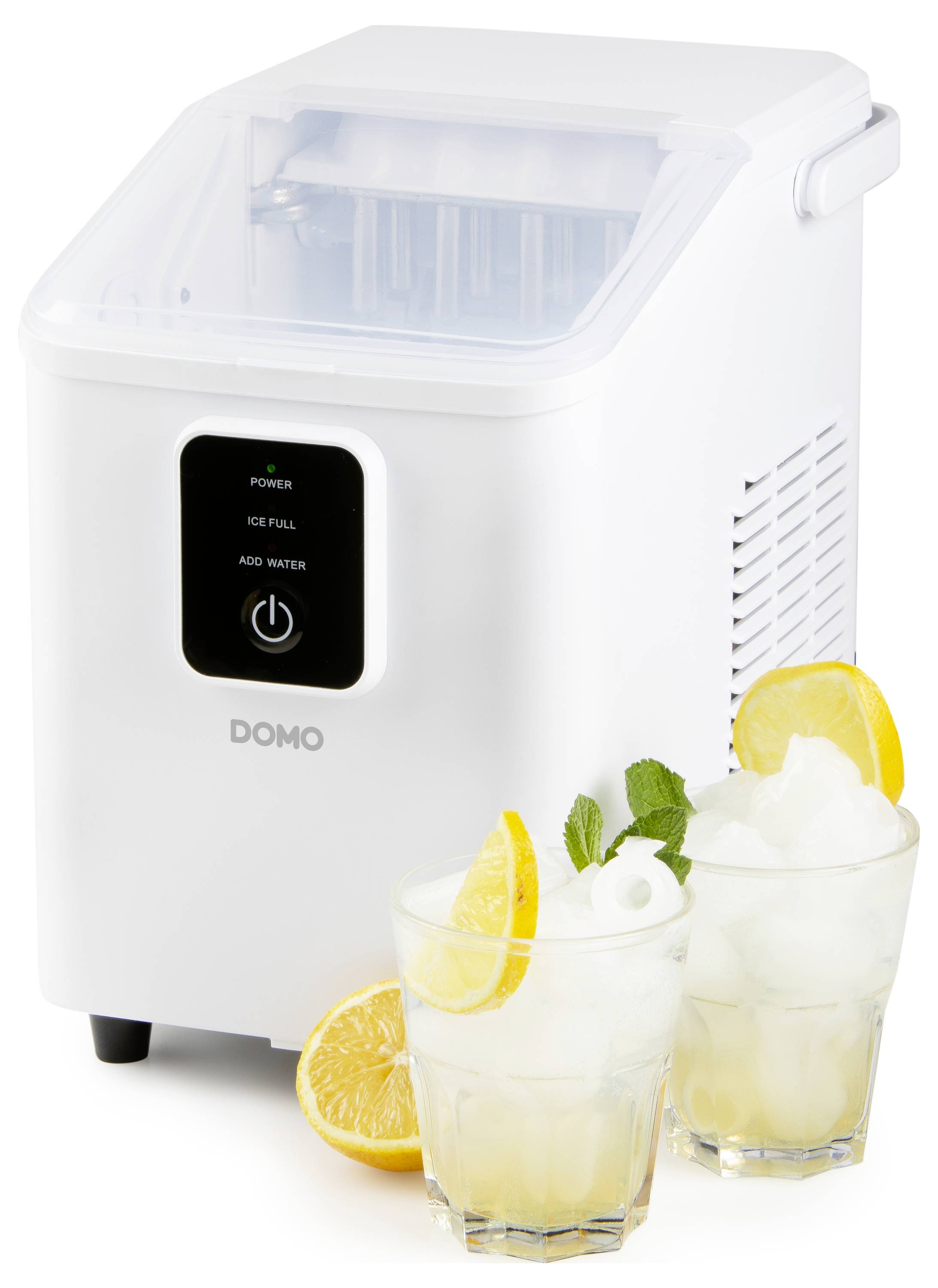 DOMO EISWÜRFELMASCHINE, 0.8L, 12kg in 24Std. Machine à glaçons 0.8 l