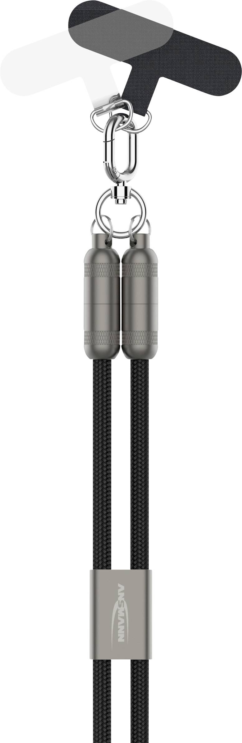 Ansmann Câble de charge USB USB-C® mâle, Connecteur Lightning 1.2 m noir 1700-0192