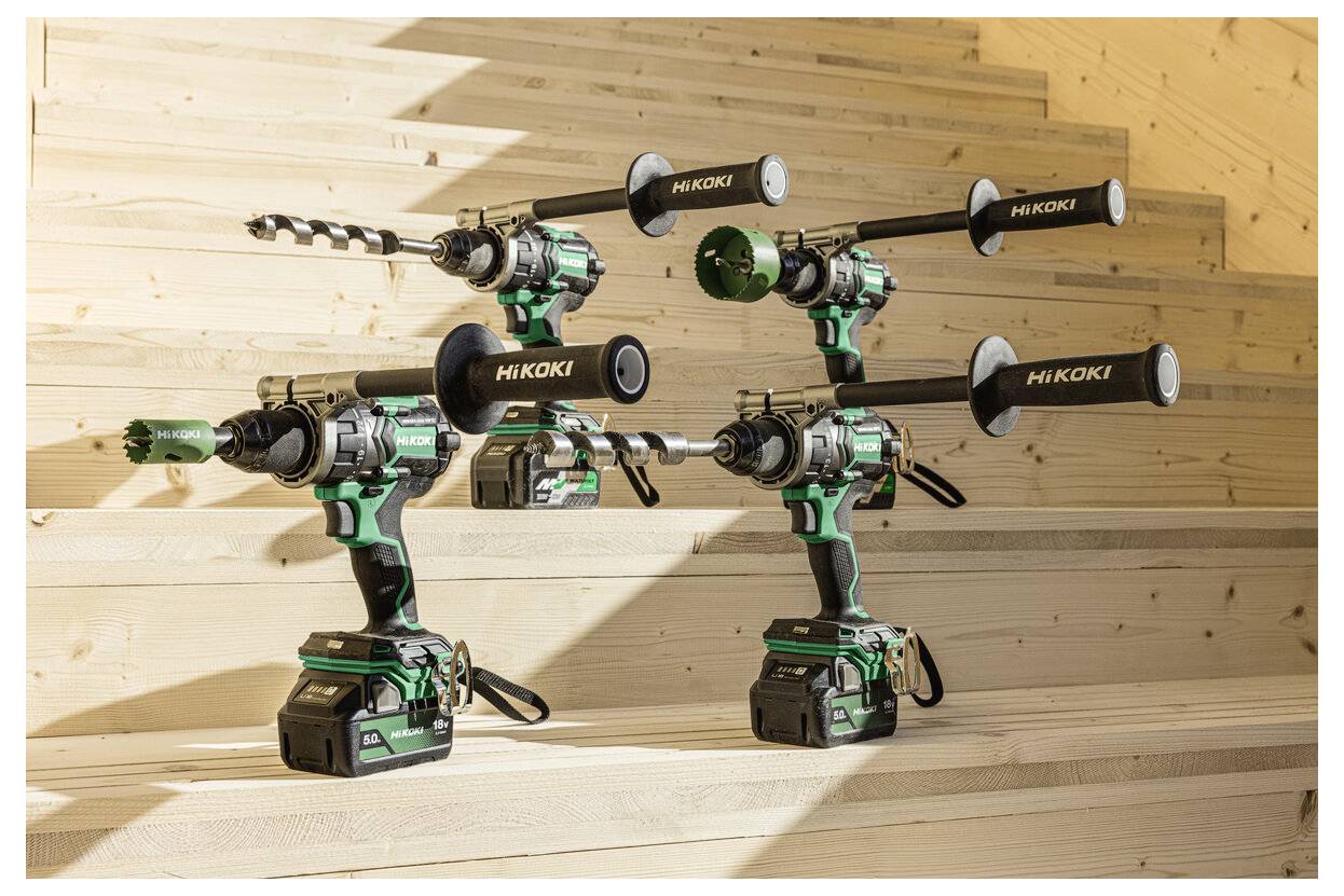 HiKOKI DV36DC -Perceuse-visseuse à percussion sans fil sans batterie, sans chargeur