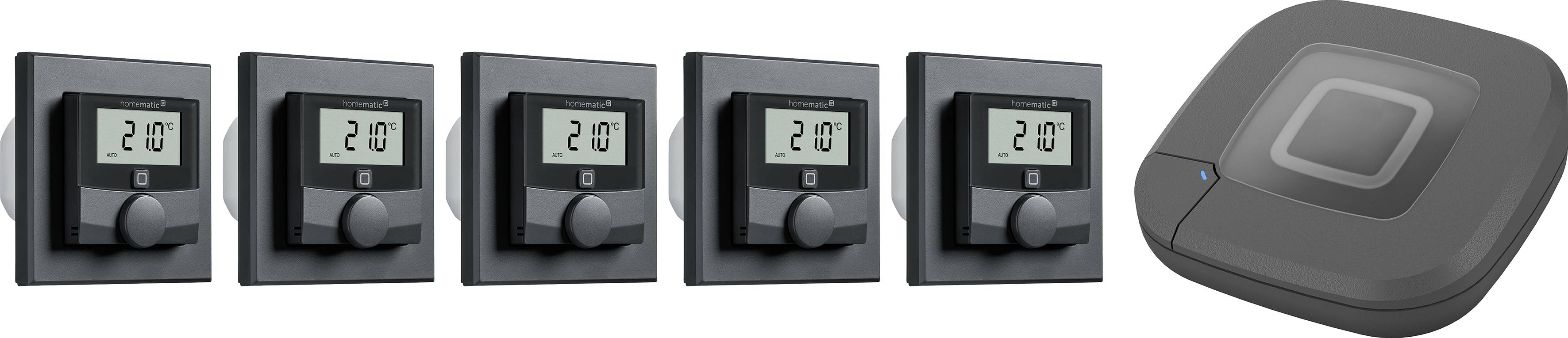 Homematic IP Kit de démarrage plancher chauffant connecté HmIP-HAP2-A+HmIP-BWTH-A