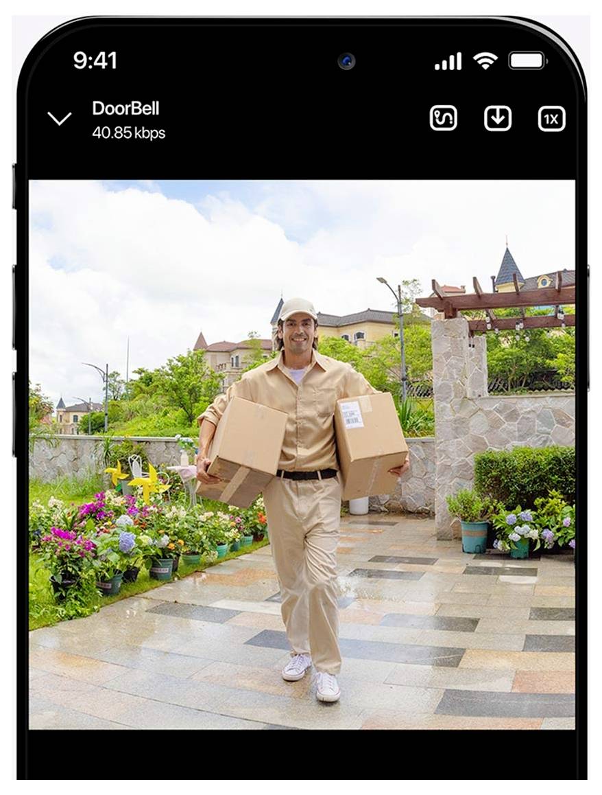 Reolink D340B Interphone vidéo Wi-Fi