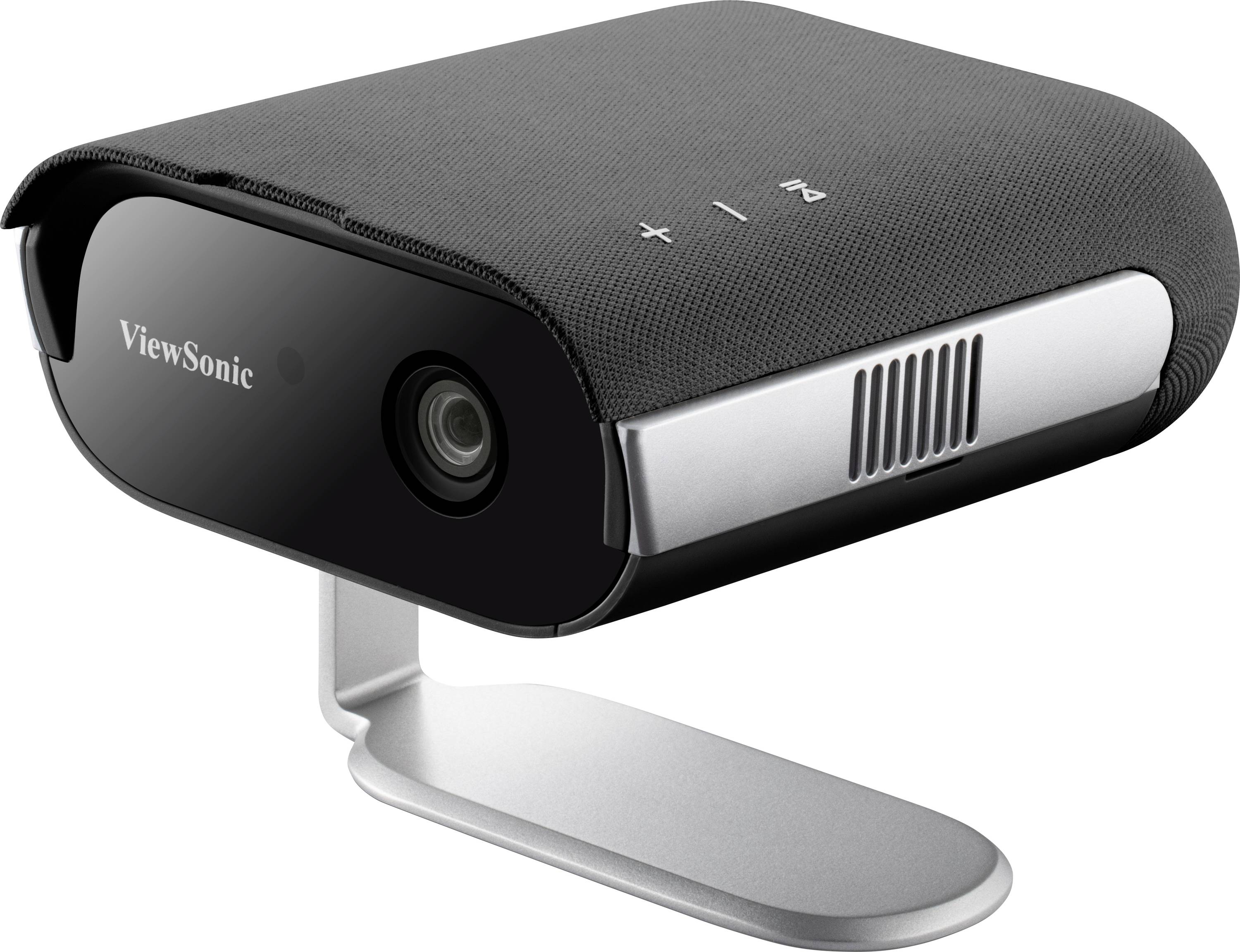 Viewsonic Projecteur M1E Max LED 200 Lumen ANSI fonctionnement sur accus, Autofocus, haut-parleur intégré, WiFi, USB type A, Full