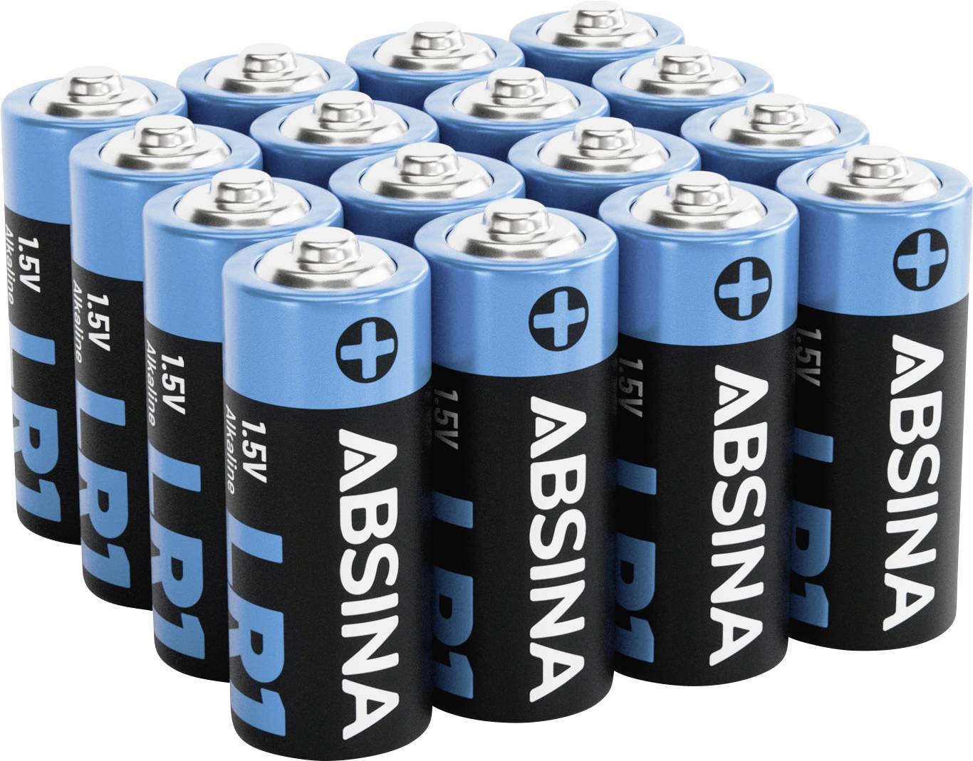 Absina Pile LR1 (N) LR1 (N) alcaline(s) 1.5 V 800 16 pc(s)