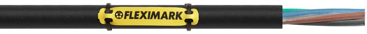 LAPP 83260191 FLEXIMARK® Kabeletikett PUR 60-10 YE 1000 Étiquettes pour imprimantes à transfert thermique 1000 pc(s)