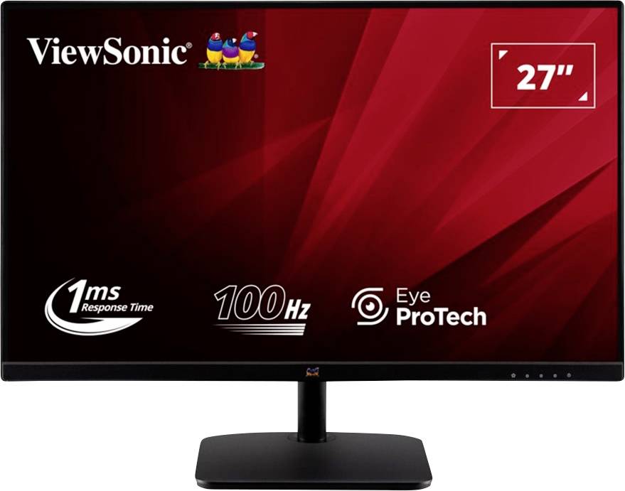 Moniteur LED Viewsonic VA2732-H-2 CEE D (A - G) 68.6 cm 27 pouces 1920 x 1080 pixels 16:9 1 ms IPS LED