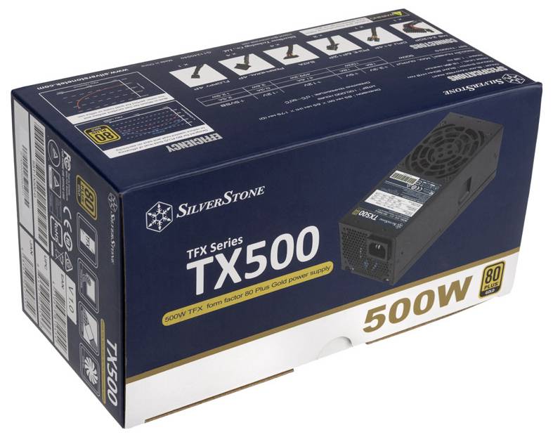 Silverstone Alimentation PC 500 W 80PLUS® Gold