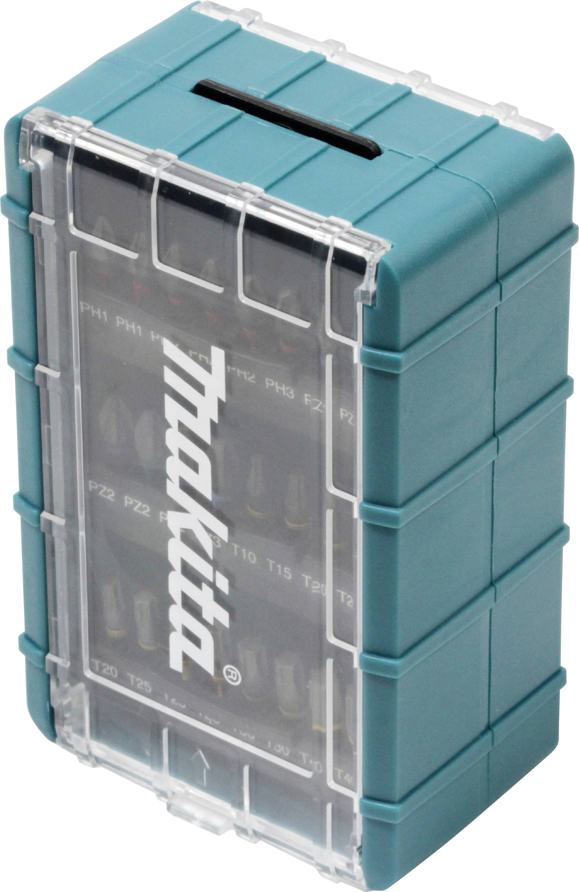 Makita E-25068 Jeu d'embouts cruciforme Phillips, vis Pozidriv, TORX® intérieur