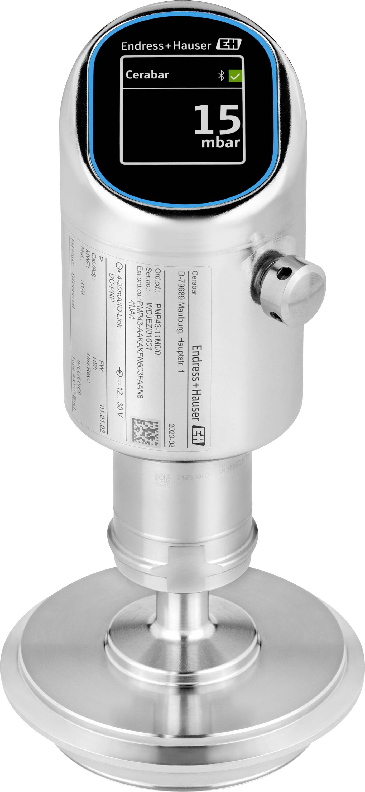 Endress+Hauser Transmetteur de pression 1 pc(s) PMP43