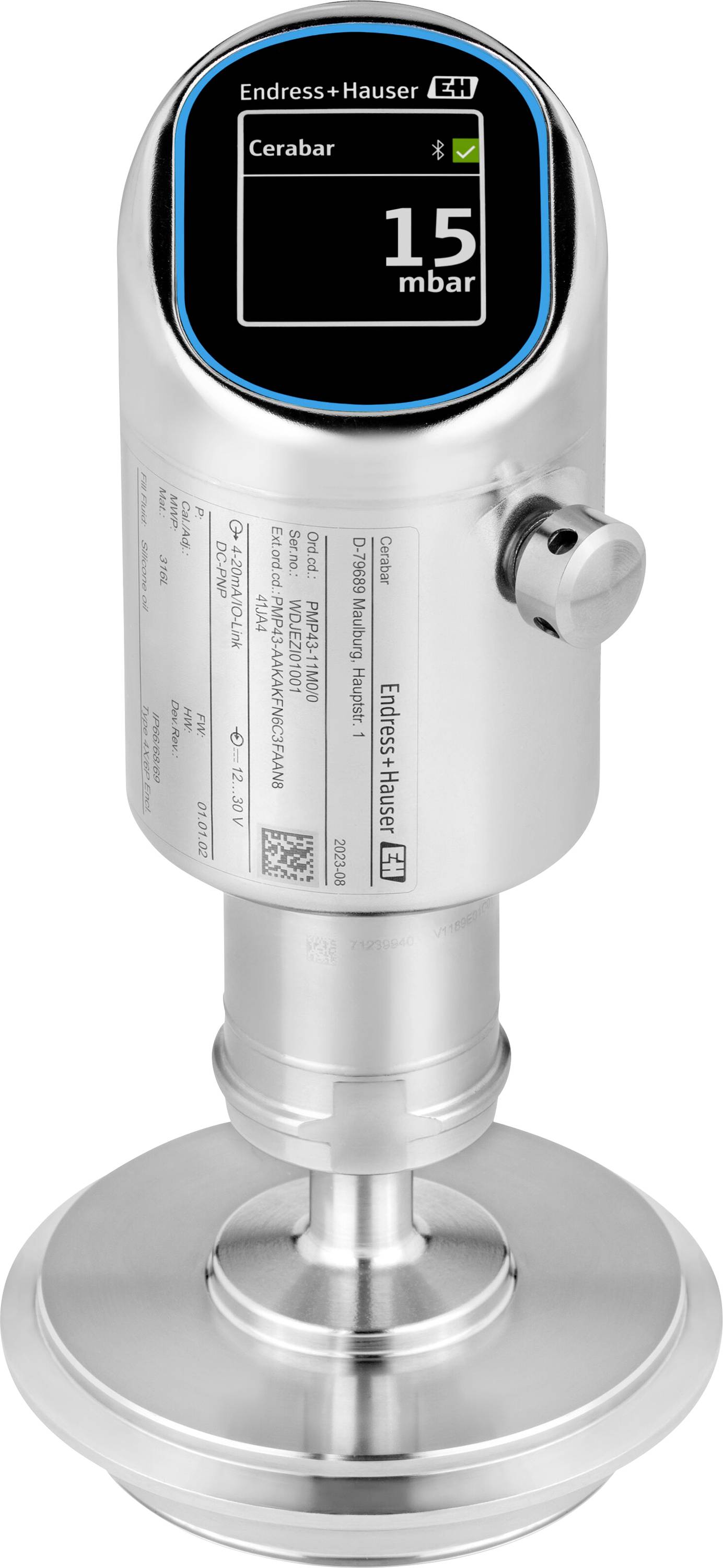 Endress+Hauser Transmetteur de pression 1 pc(s) PMP43