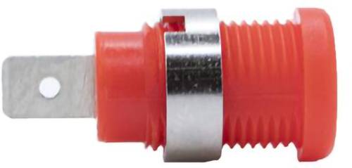 Mueller Electric BU-31610-2 Prise banane Femelle Ø de la broche: 6.4 mm rouge